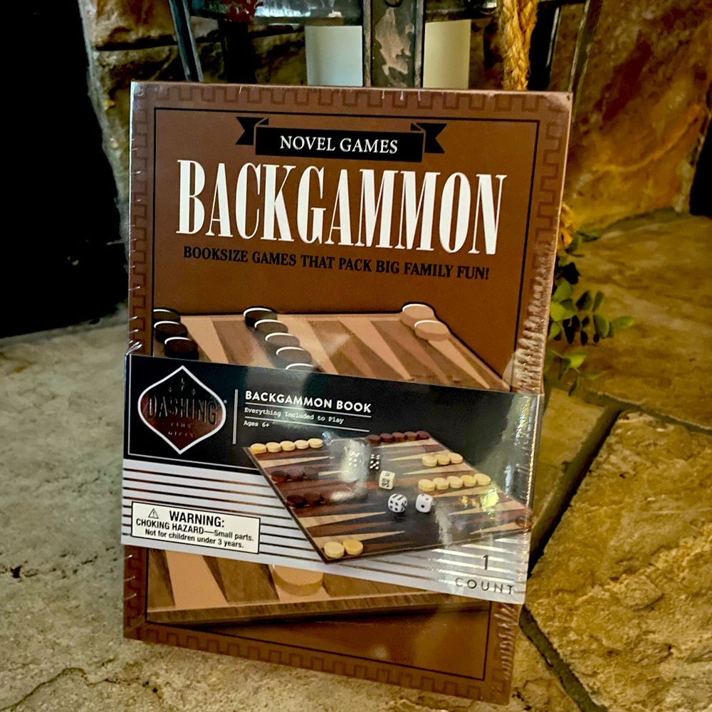Backgammon Booksize Game